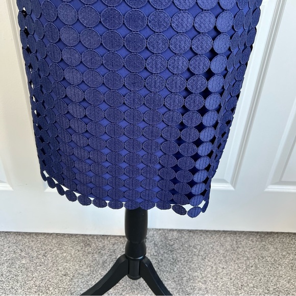 Sz 4 Lauren Ralph Lauren Polka Dot Lace Overlay Sheath Dress NWOT $170 MSRP - Picture 5 of 10